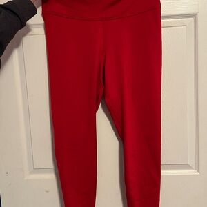 Old Navy Red Leggings Vibrant Comfortable Fit